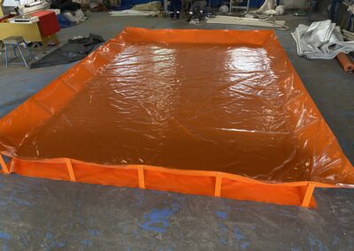 Bassin de rétention souple